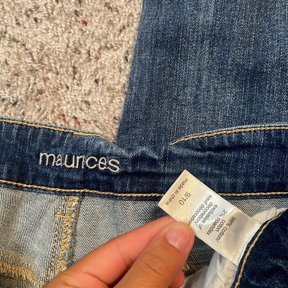 Maurice‎ Ripped Jean Size 9/10 Woman’s - Picture 2 of 6